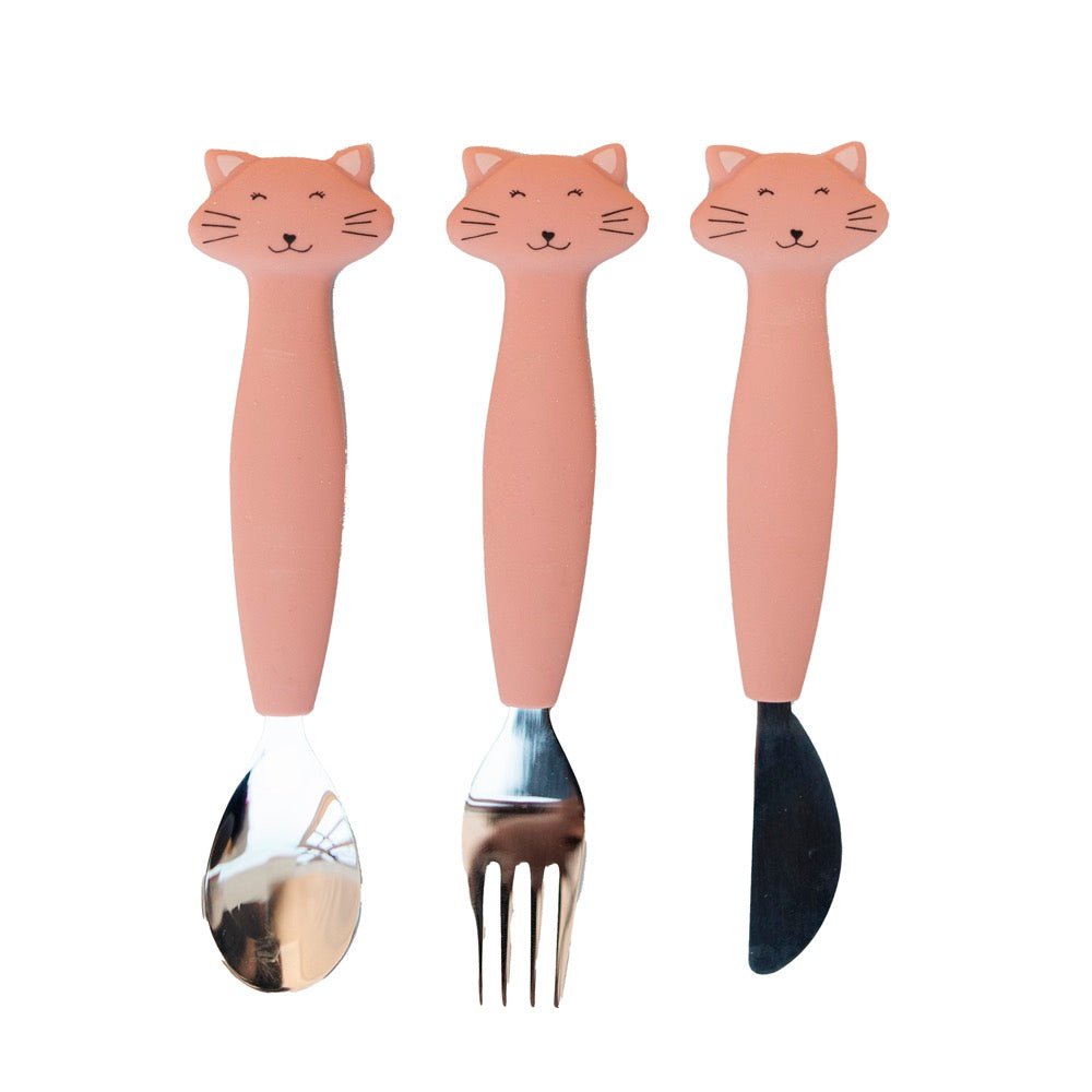Pack x3 Cucharas infantiles Cat Trixie - Nanetes